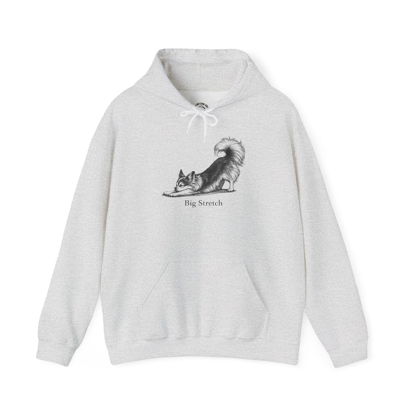 Big Stretch Long-Haired Chihuahua - Hoodie