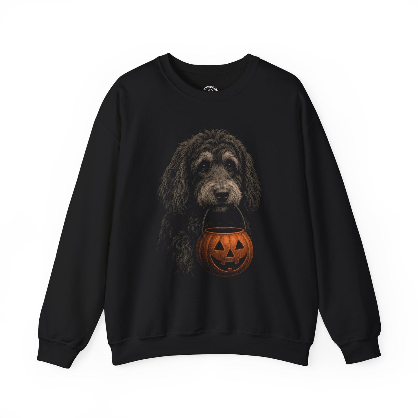 Bernedoodle Halloween Sweatshirt – Boop or Treat