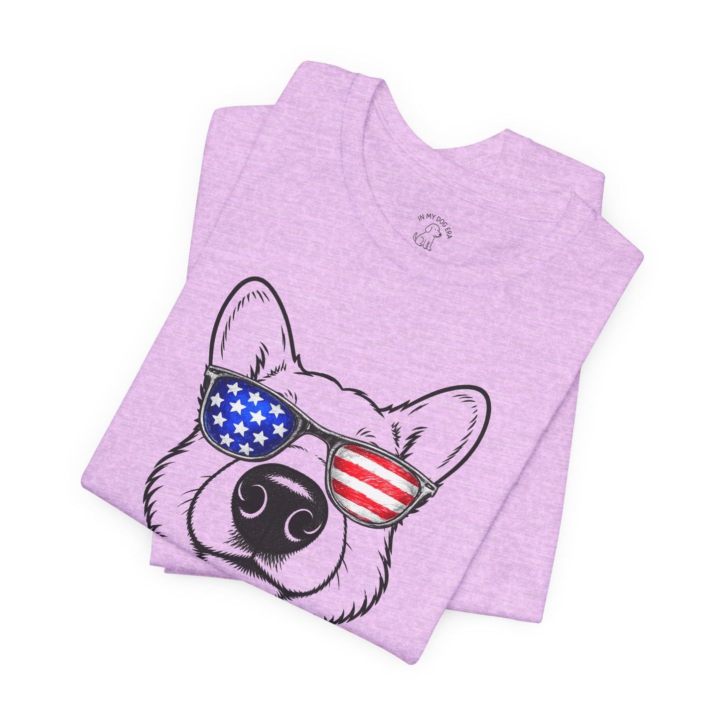 Red, White & BOOP Corgi T-Shirt