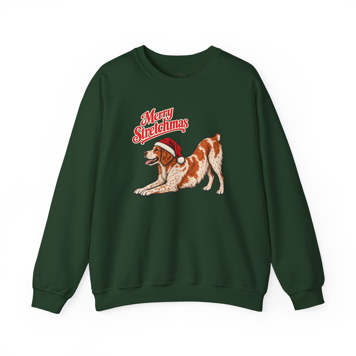 Brittany Christmas Sweatshirt | Merry Stretchmas