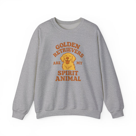 Golden Retrievers Are My Spirit Animal Sweatshirt