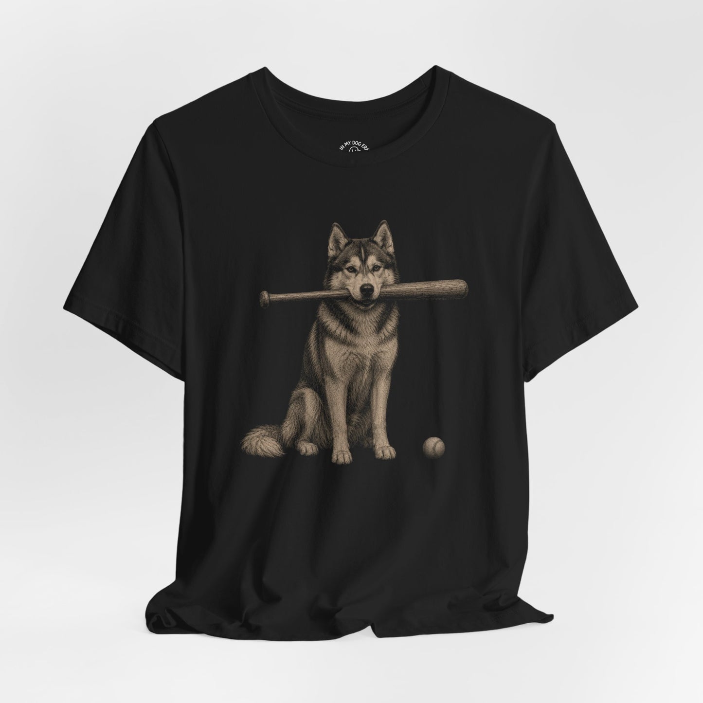 Bat Dog Husky T-Shirt