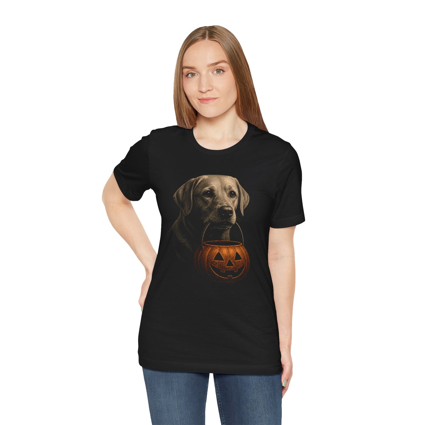 Yellow Labrador Retriever Halloween T-Shirt – Boop or Treat