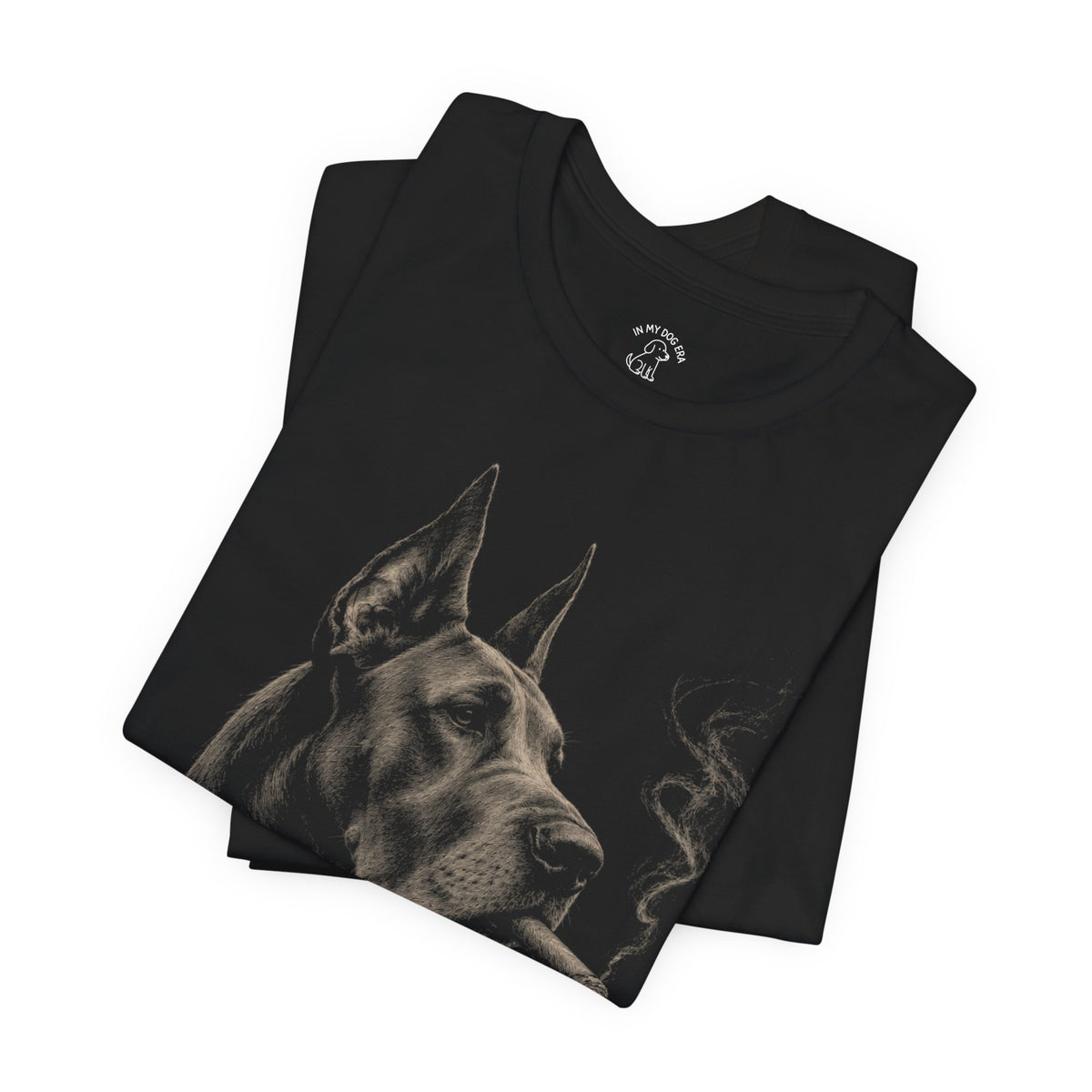 The Gentleman Great Dane T-Shirt (Cropped Ears)