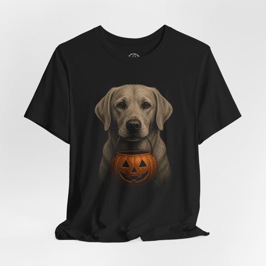 Yellow Labrador Retriever Halloween T-Shirt – Boop or Treat
