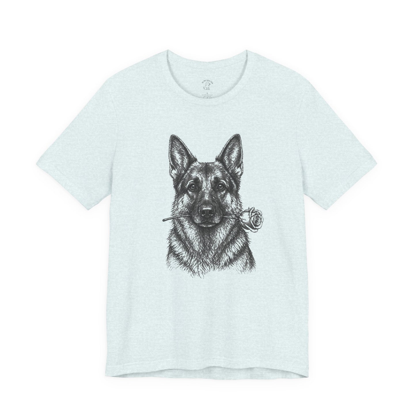 German Shepherd Rose Collection T-Shirt