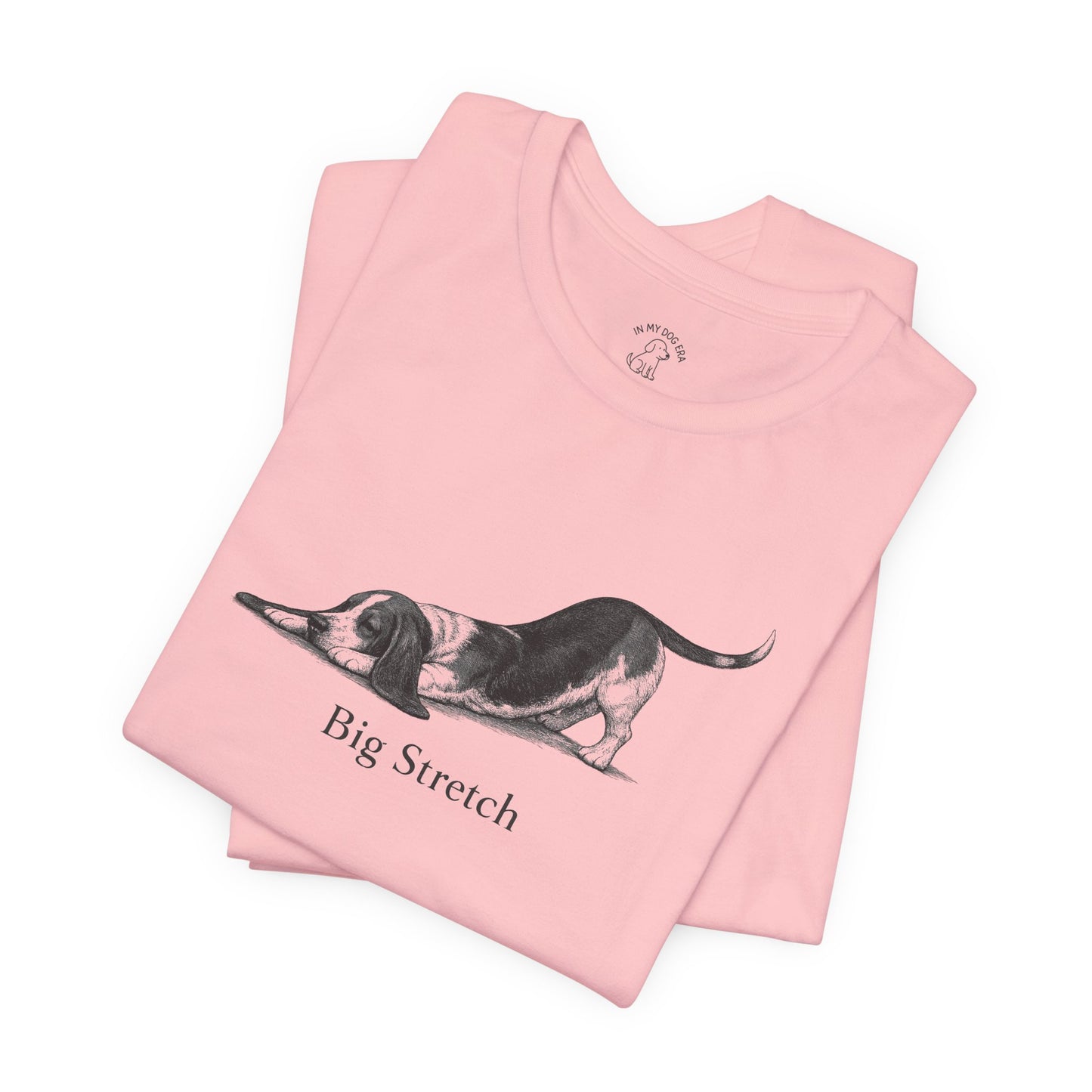 Big Stretch Basset Hound T-Shirt