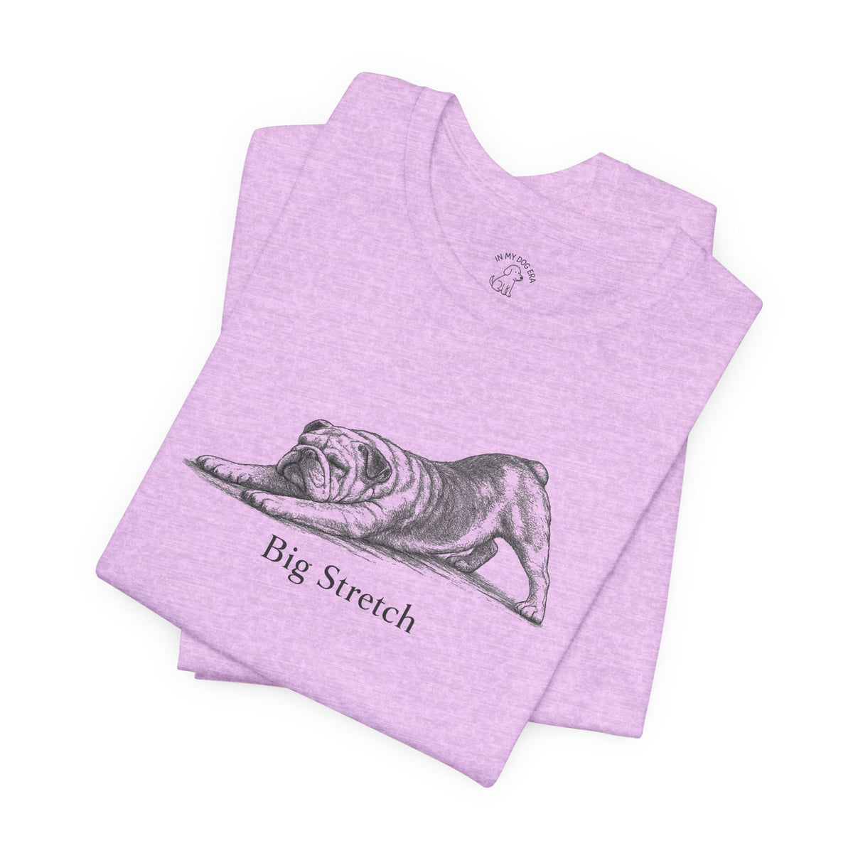 Big Stretch English Bulldog T-Shirt