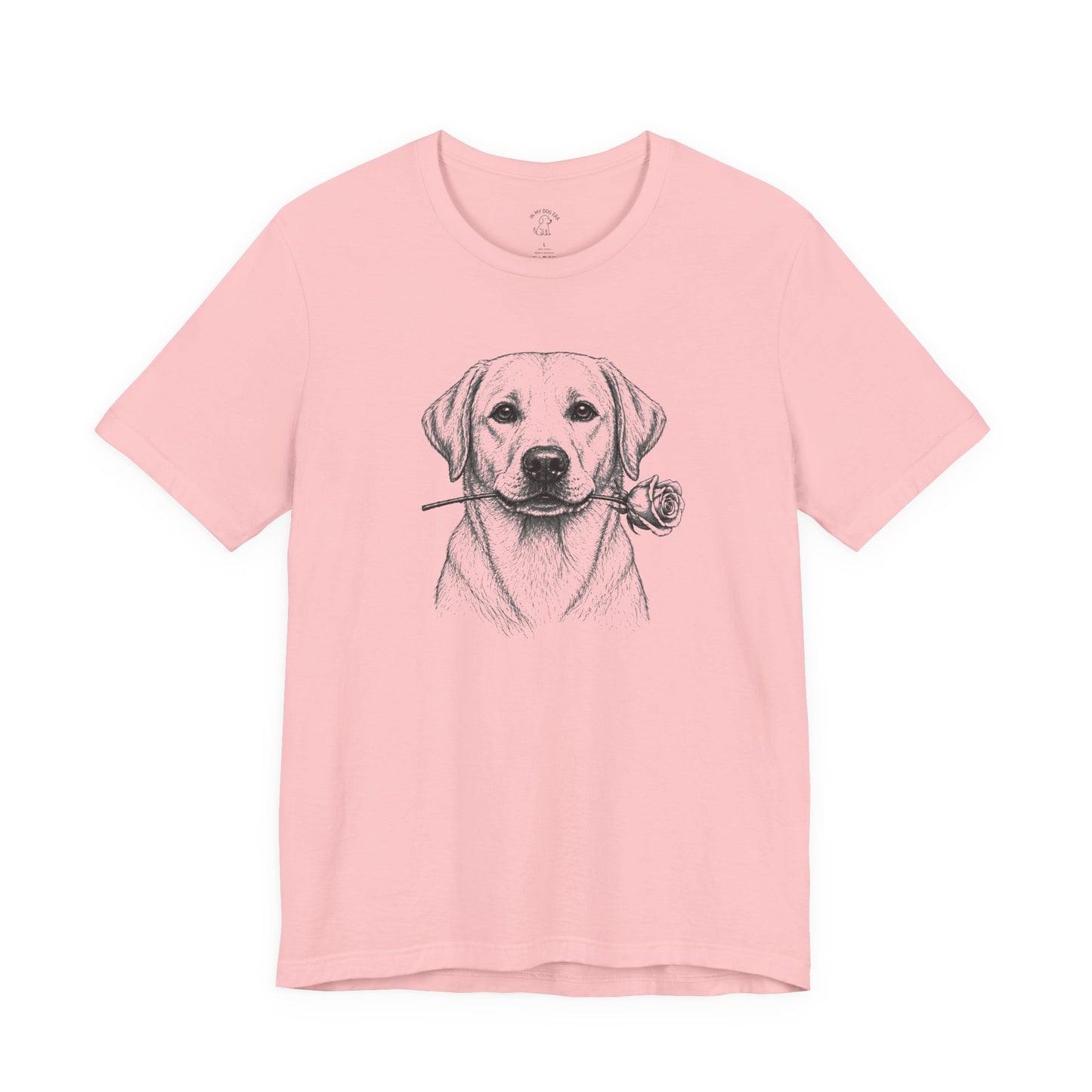 Yellow Labrador Retriever Rose Collection T-Shirt
