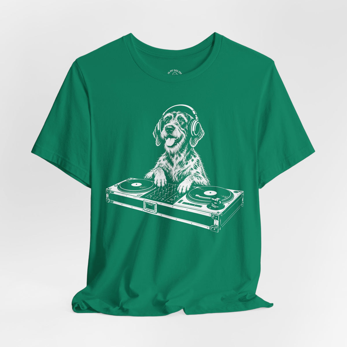 German Wirehaired Pointer DJ T-Shirt