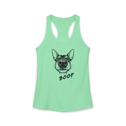 BOOP Classic - Miniature Pinscher - Women's Racerback Tanktop