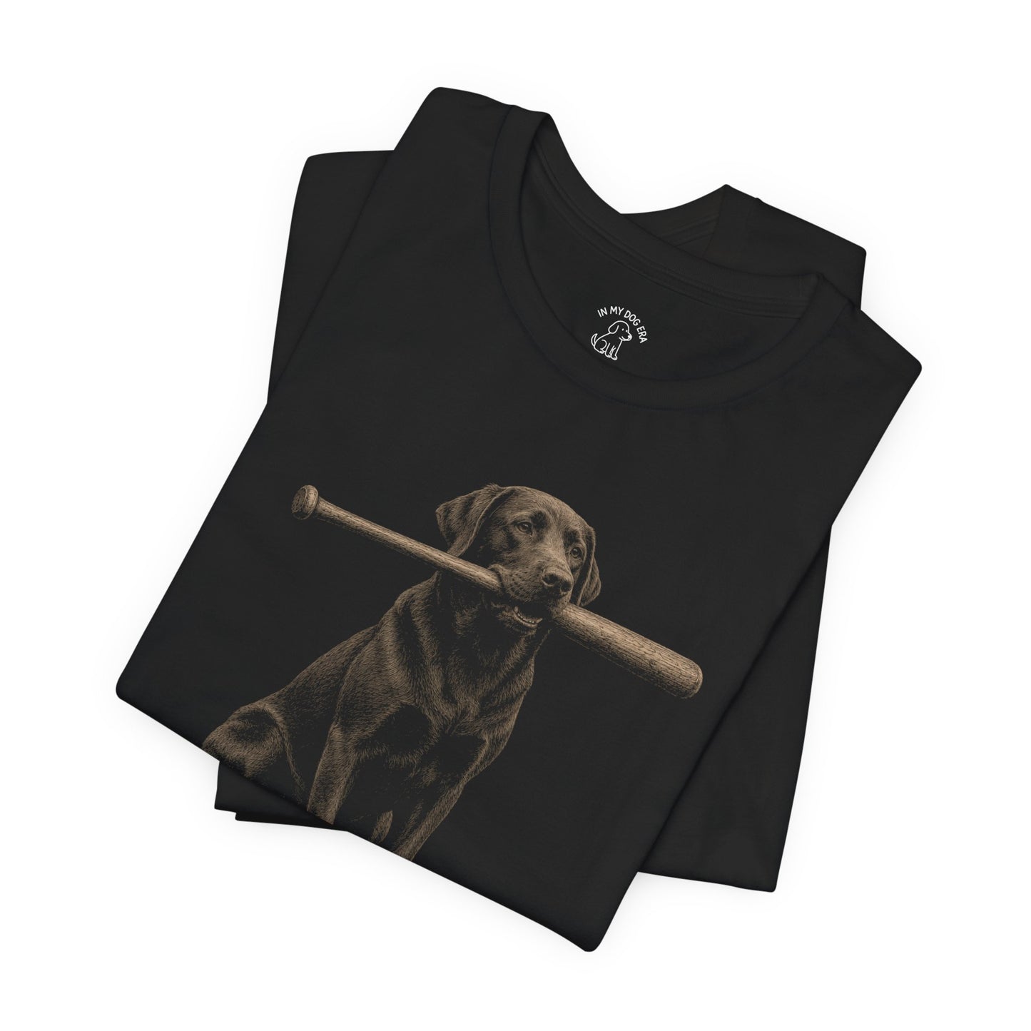 Bat Dog Chocolate Labrador Retriever T-Shirt