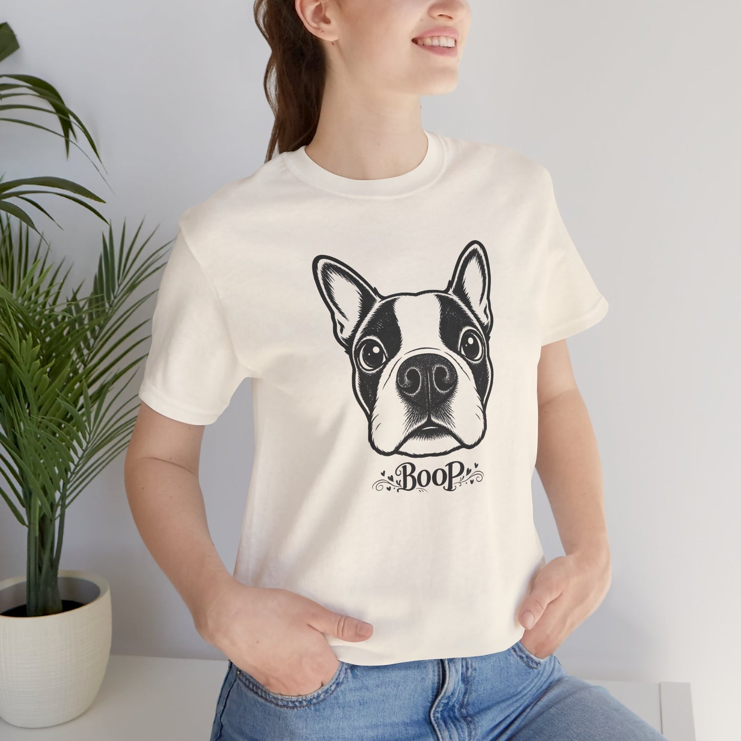 BOOP Boston Terrier - Unisex T-Shirt
