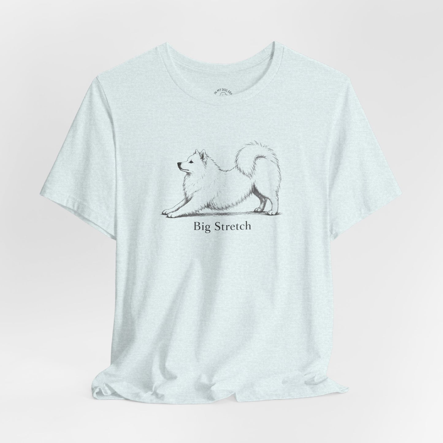 Big Stretch American Eskimo Dog T-Shirt