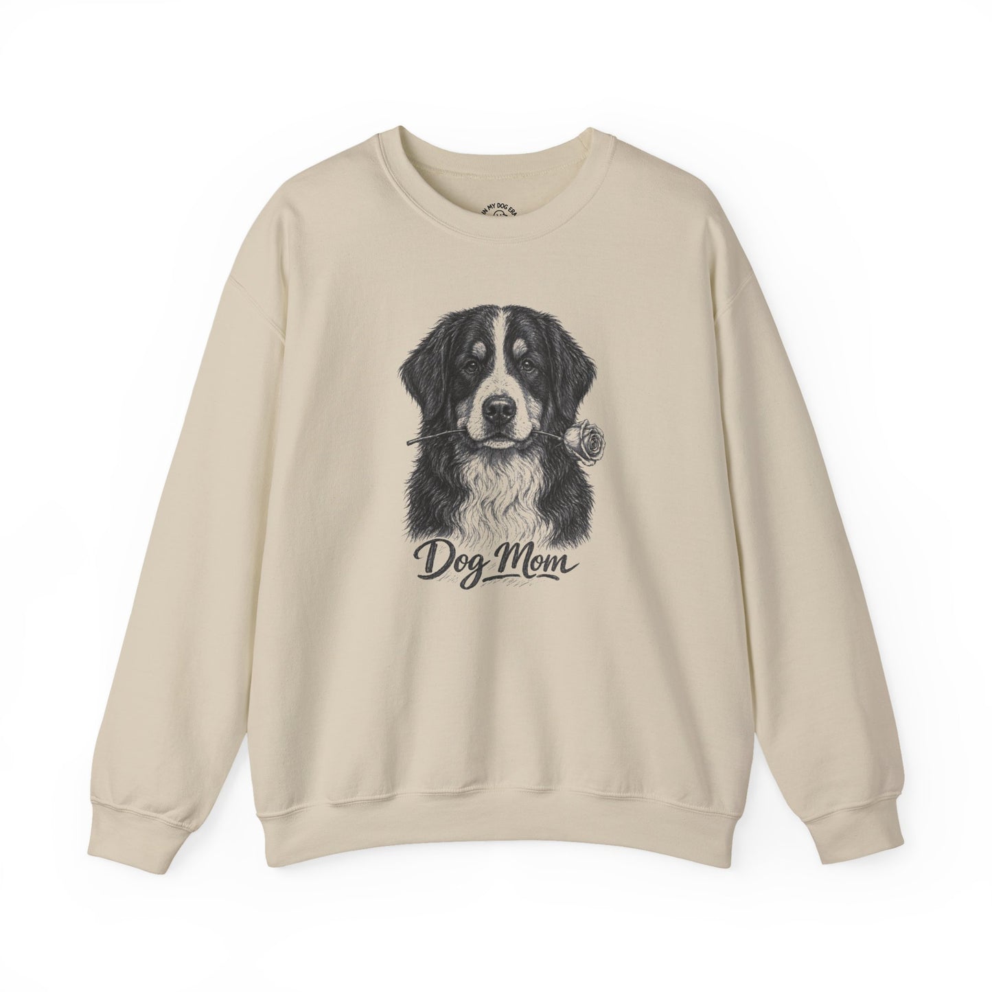 Bernese Mountain Dog Dog Mom Sweatshirt (Rose Collection)
