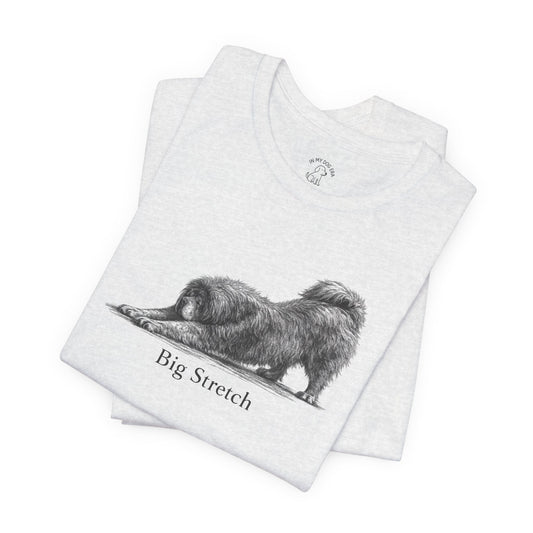Big Stretch Tibetan Mastiff T-Shirt