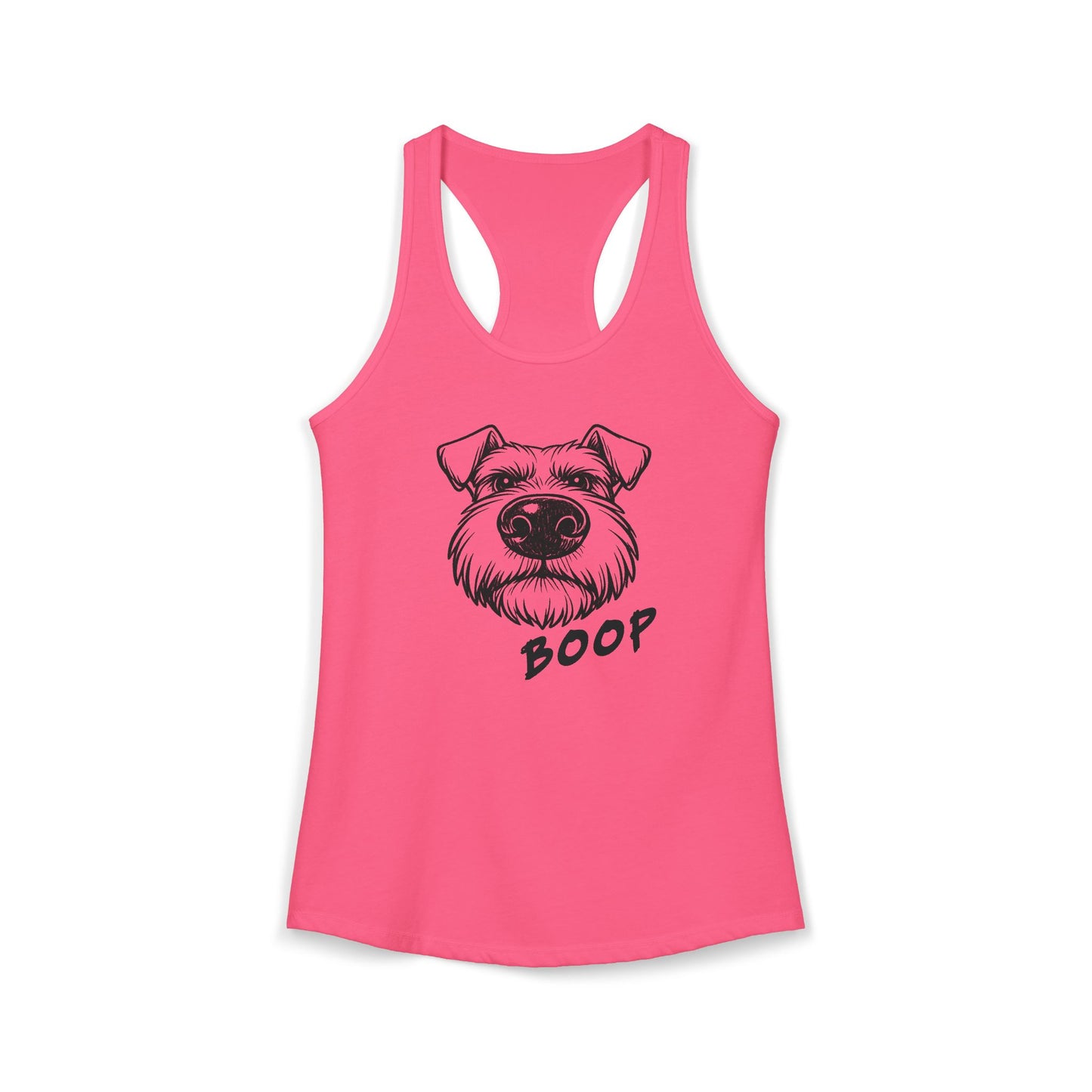 BOOP Classic - Schnauzer - Women's Racerback Tanktop