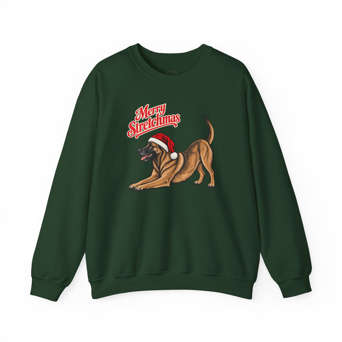 Belgian Malinois Christmas Sweatshirt | Merry Stretchmas