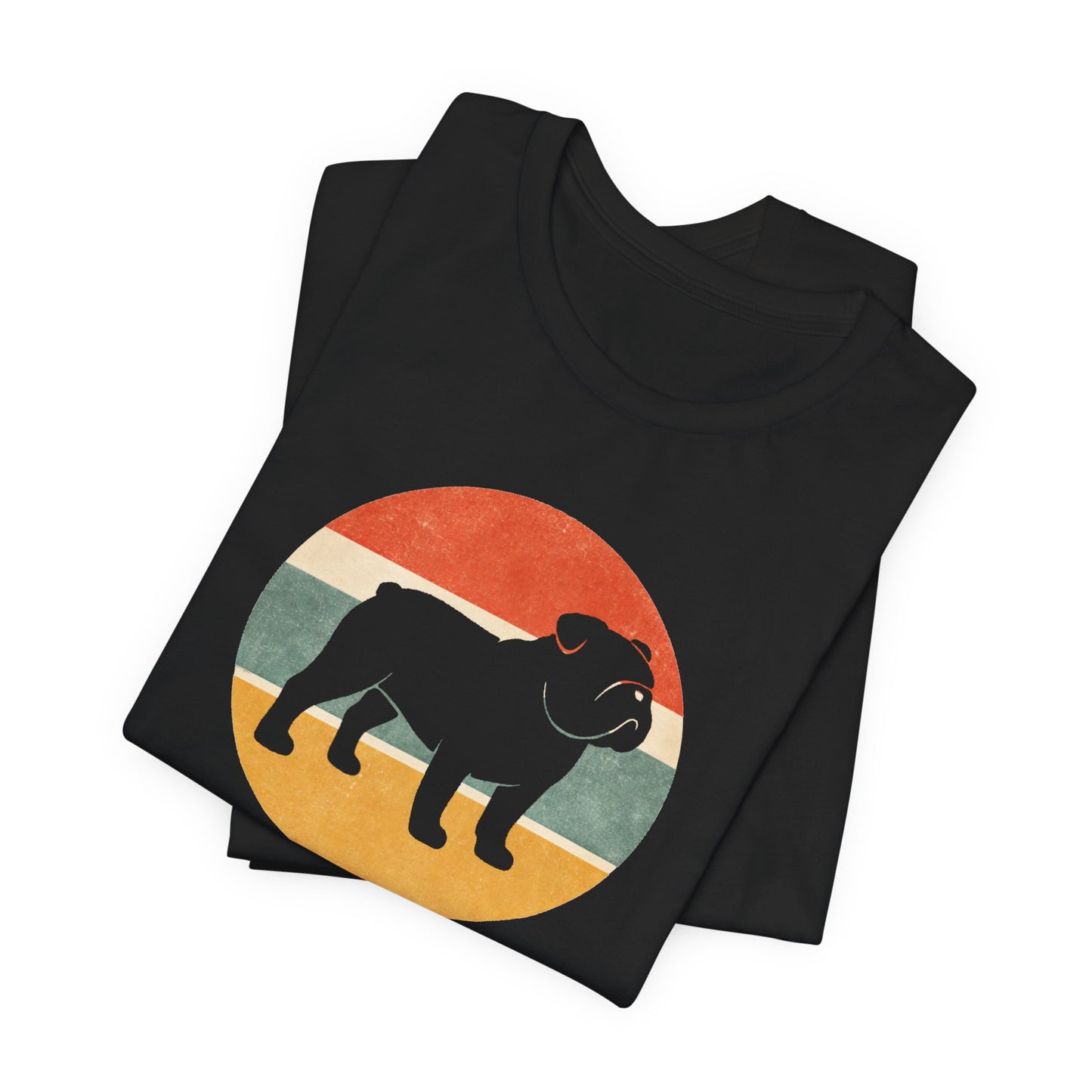 English Bulldog Vintage Retro T-Shirt