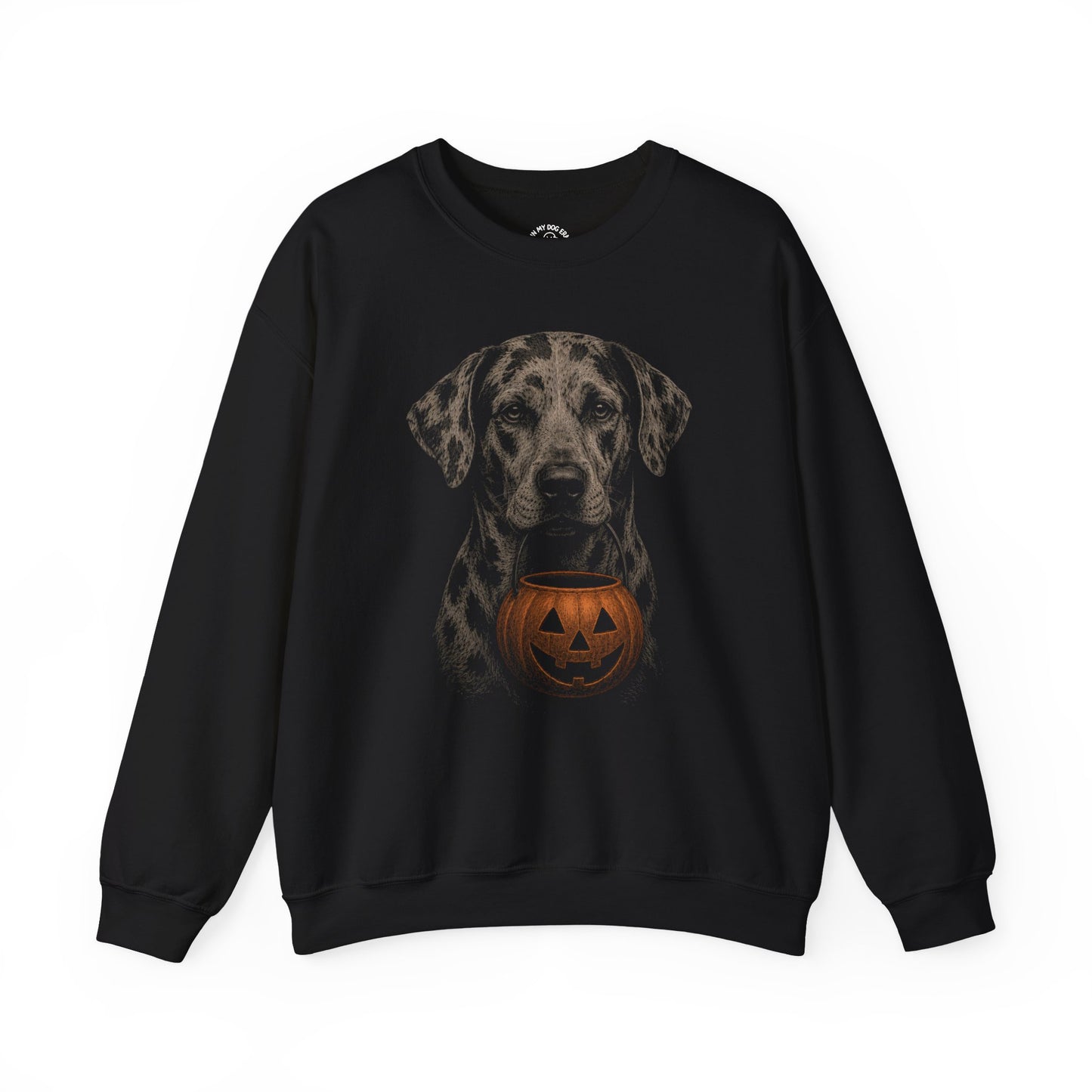 Catahoula Leopard Dog Halloween Sweatshirt – Boop or Treat