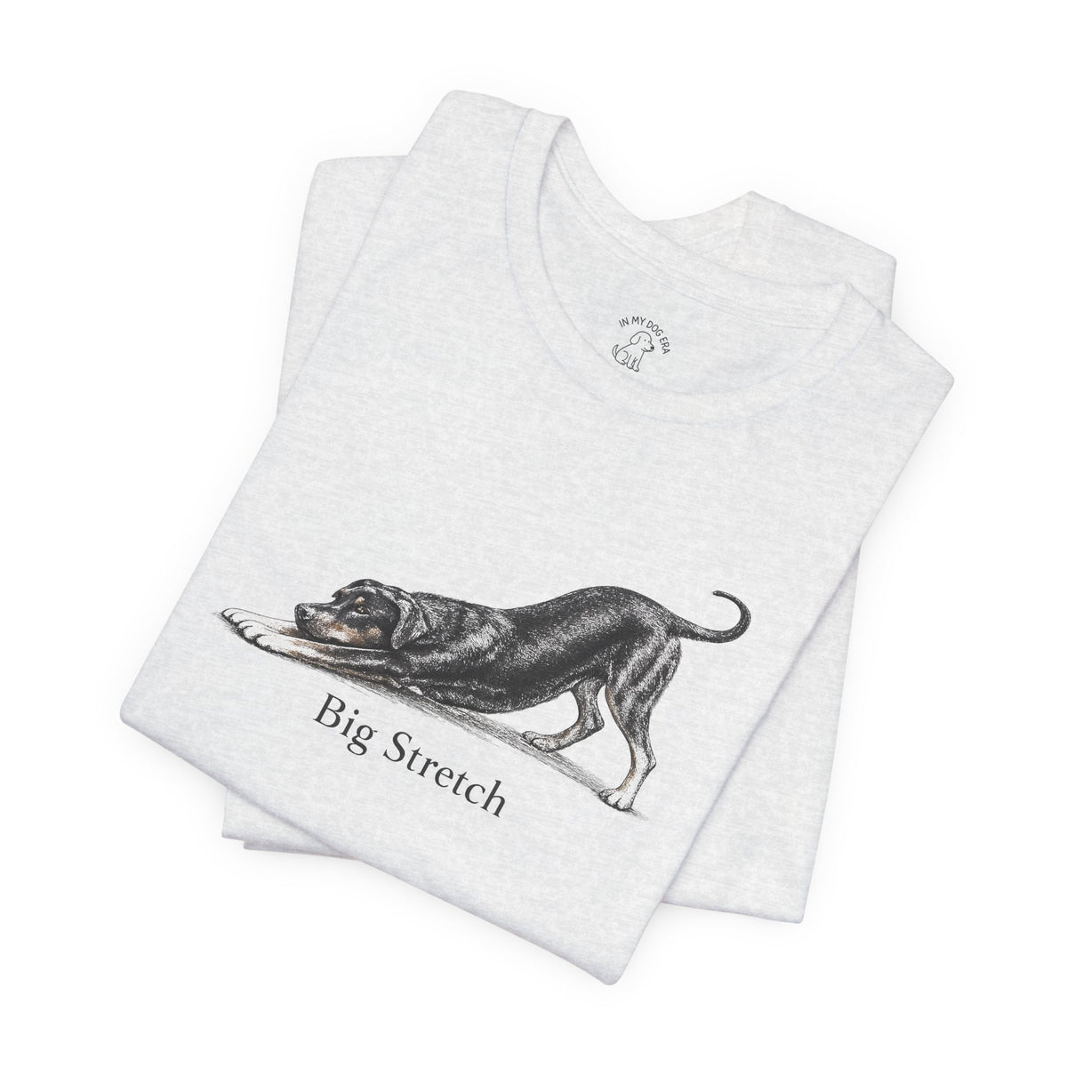 Big Stretch Doberman (Natural Ears & Tail) T-Shirt