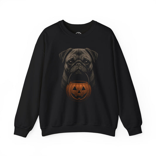Pug Halloween Sweatshirt – Boop or Treat