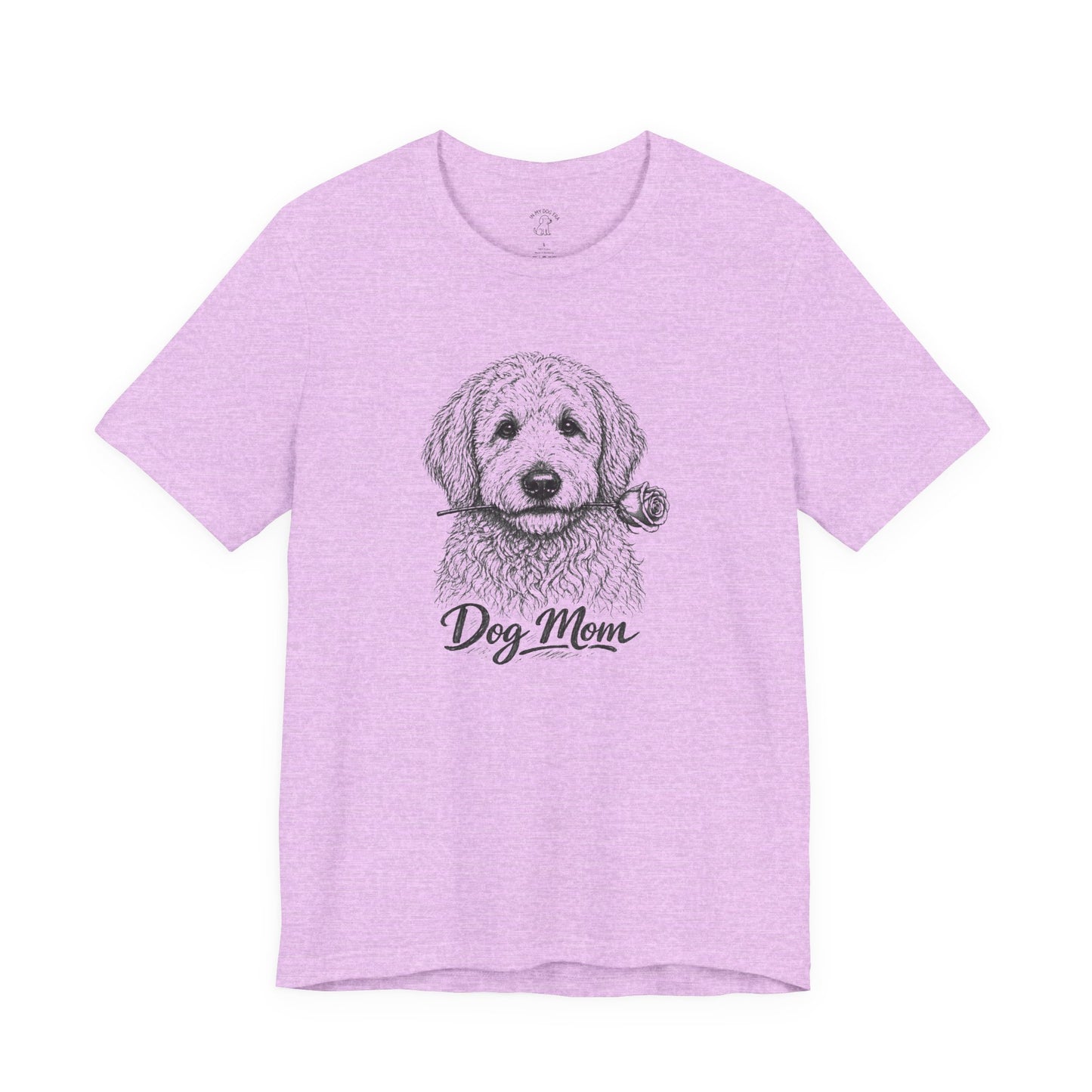 Goldendoodle Dog Mom T-Shirt (Rose Collection)