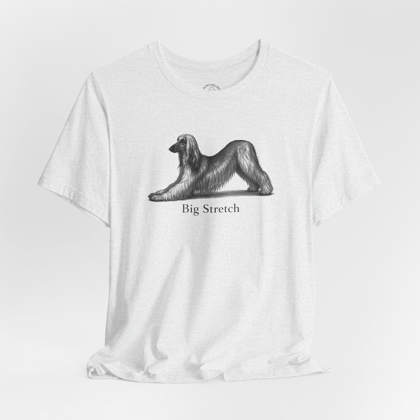 Big Stretch Afghan Hound T-Shirt