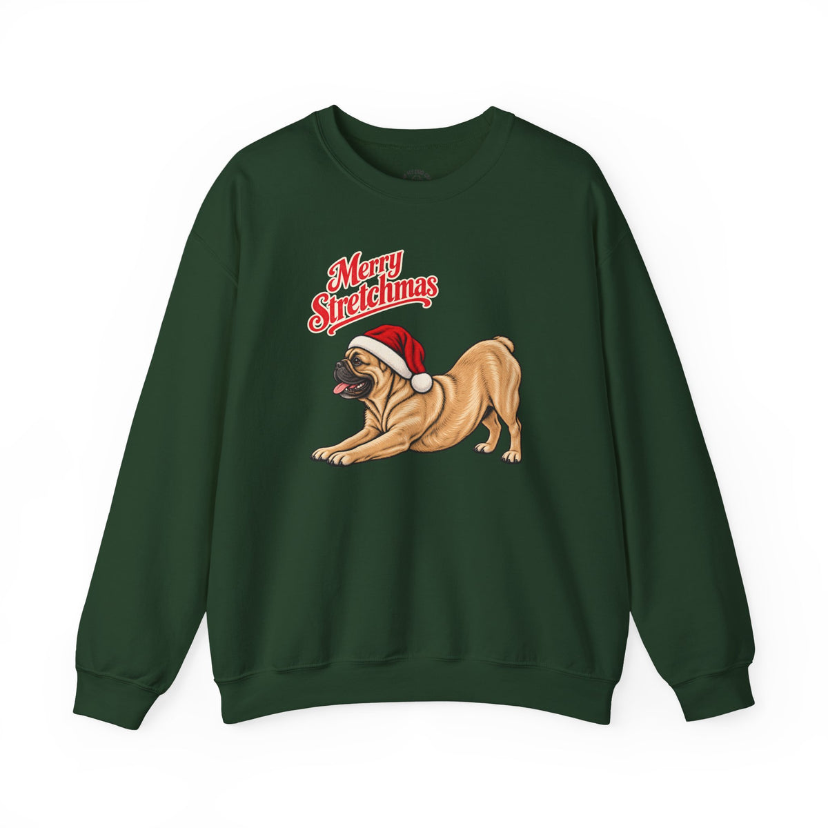 French Bulldog Christmas Sweatshirt | Merry Stretchmas