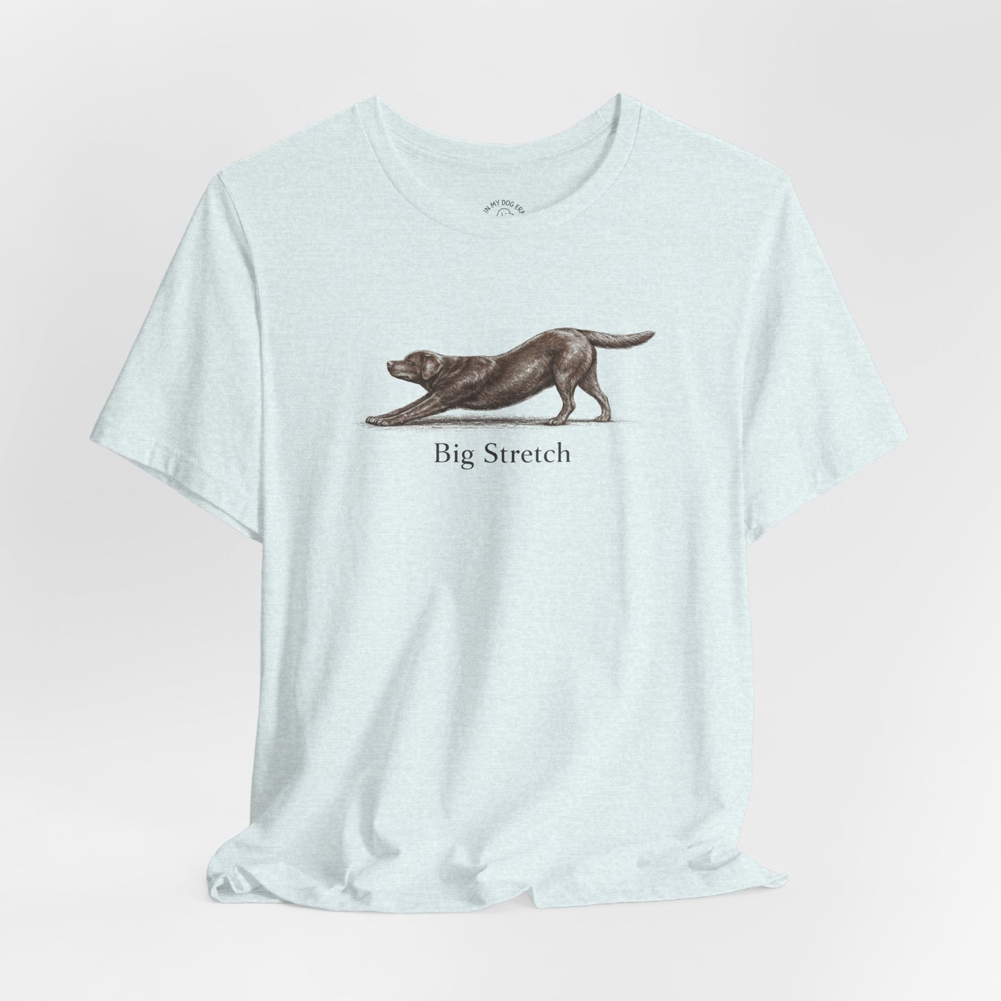 Big Stretch Chocolate Labrador Retriever T-Shirt