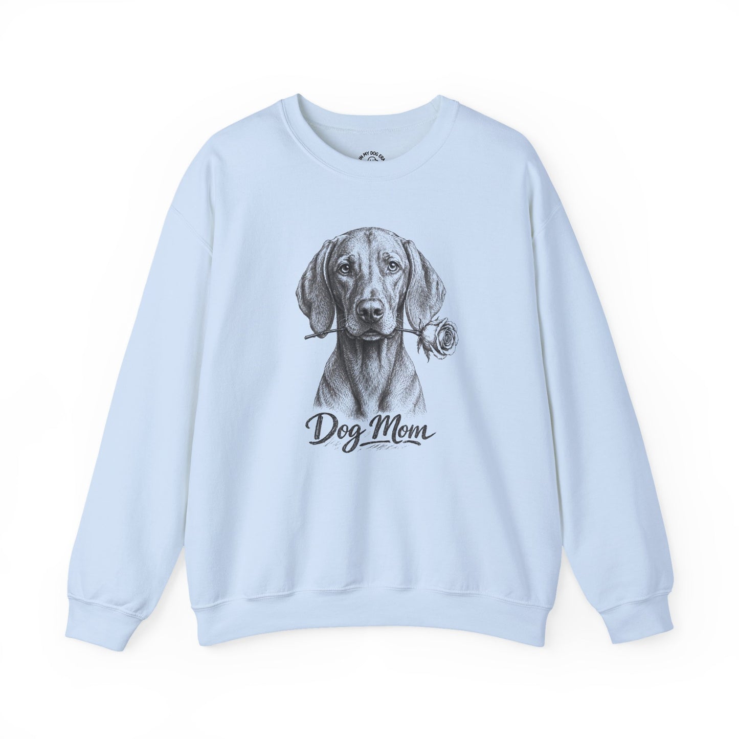 Vizsla Dog Mom Sweatshirt (Rose Collection)