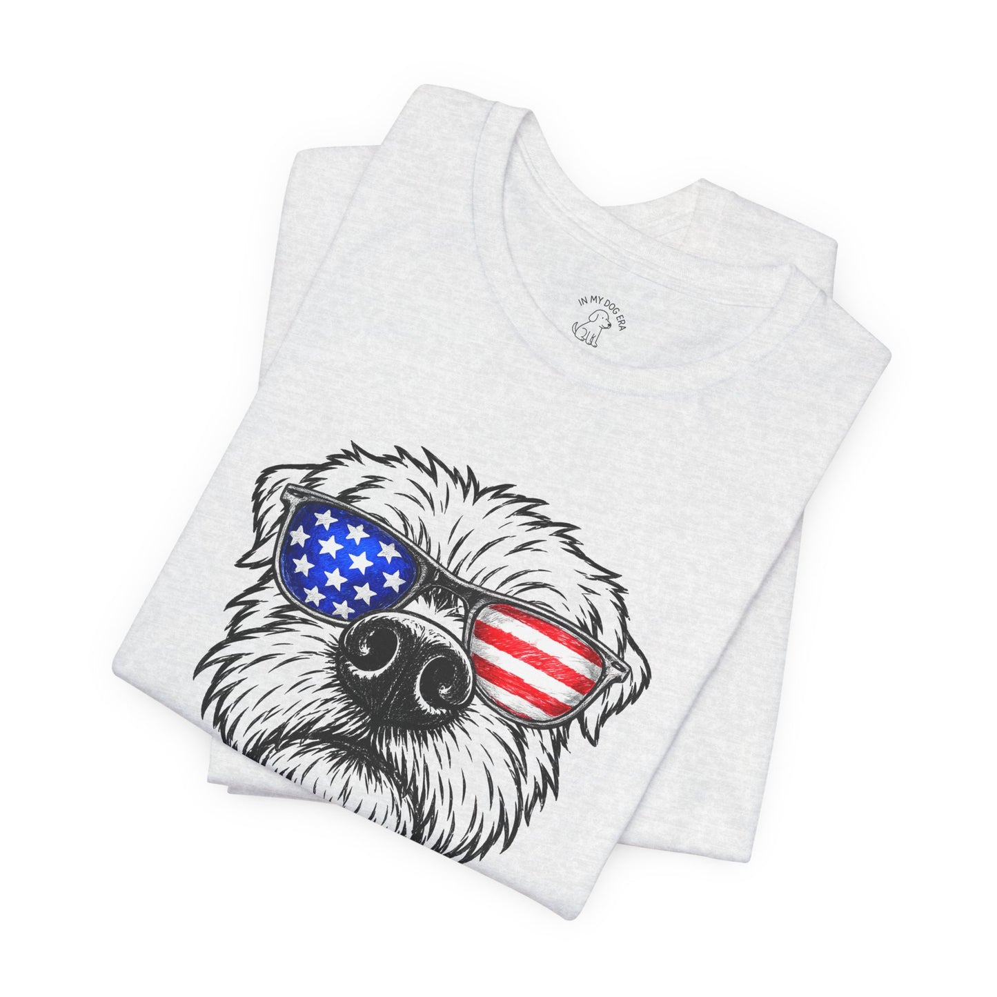 Red, White & BOOP Affenpinscher T-Shirt
