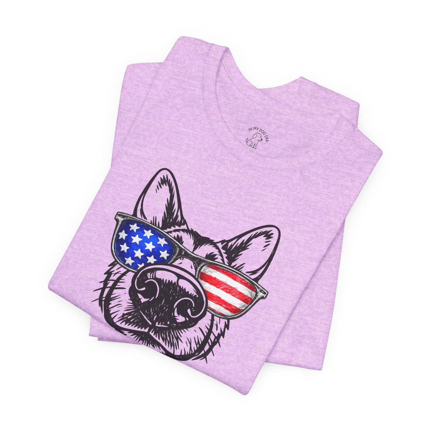 Red, White & BOOP German Shepherd T-Shirt