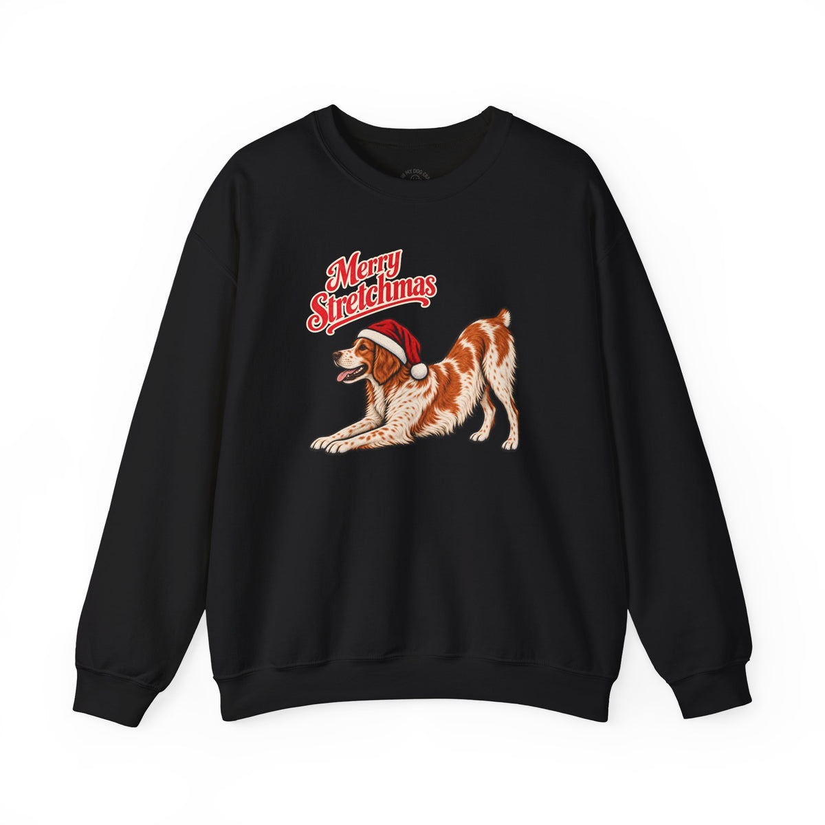 Brittany Christmas Sweatshirt | Merry Stretchmas