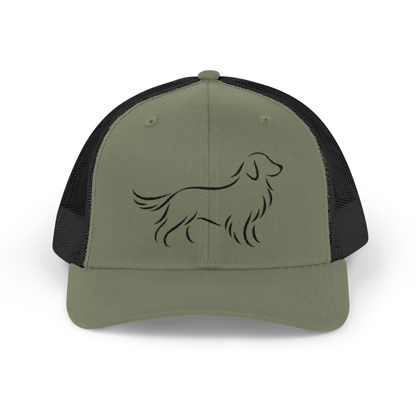 Golden Retriever Minimalist Trucker Hat