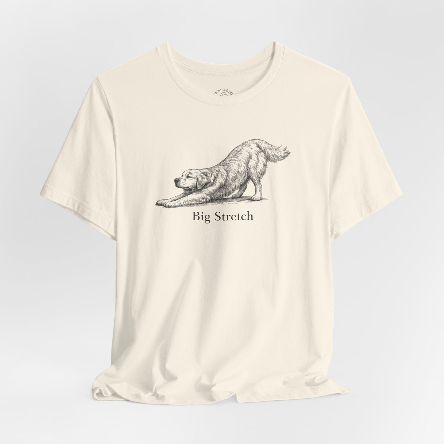 Big Stretch Golden Retriever T-Shirt