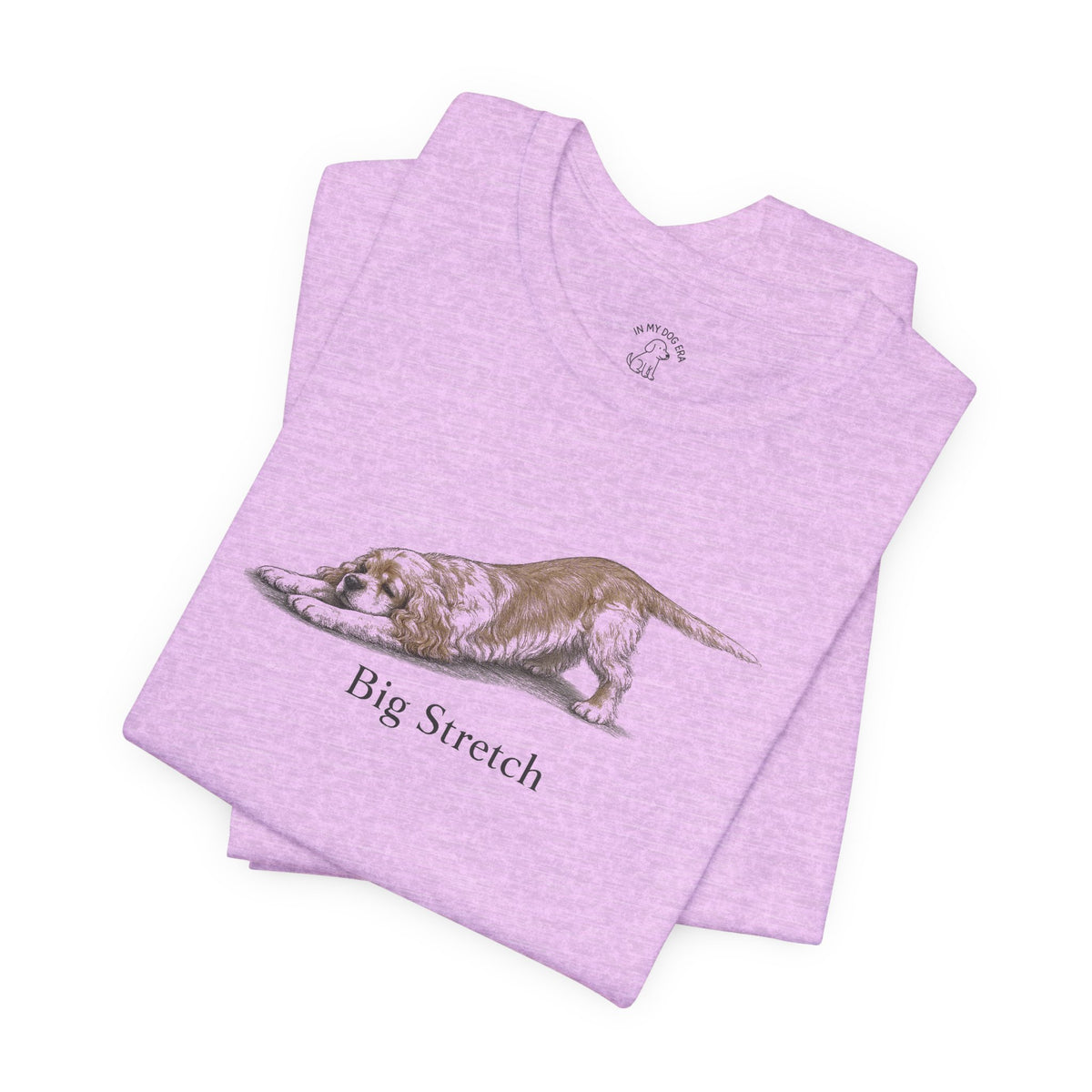 Big Stretch American Cocker Spaniel T-Shirt