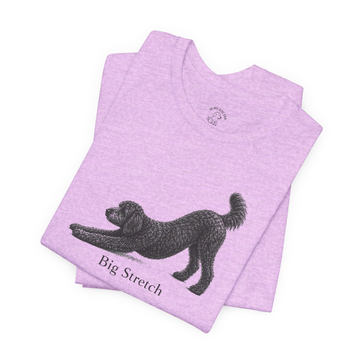 Big Stretch Black Goldendoodle T-Shirt