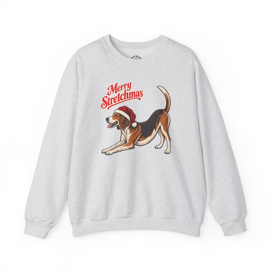 American Foxhound Christmas Sweatshirt | Merry Stretchmas