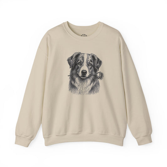 Australian Shepherd Rose Collection Sweatshirt