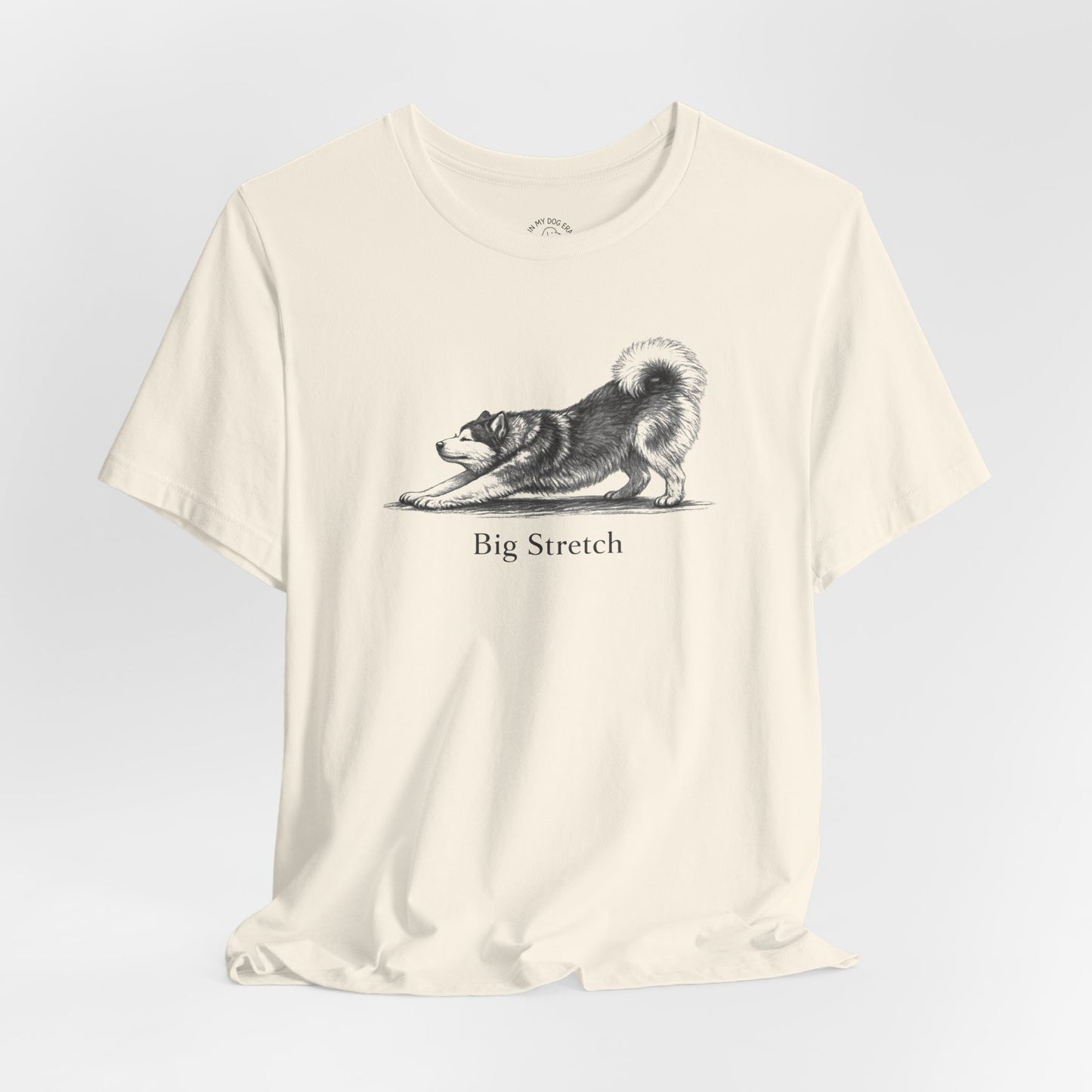 Big Stretch Alaskan Malamute T-Shirt