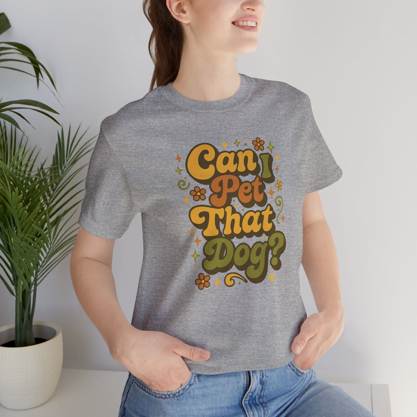 Vintage 70s “Can I Pet That Dog?” T-Shirt