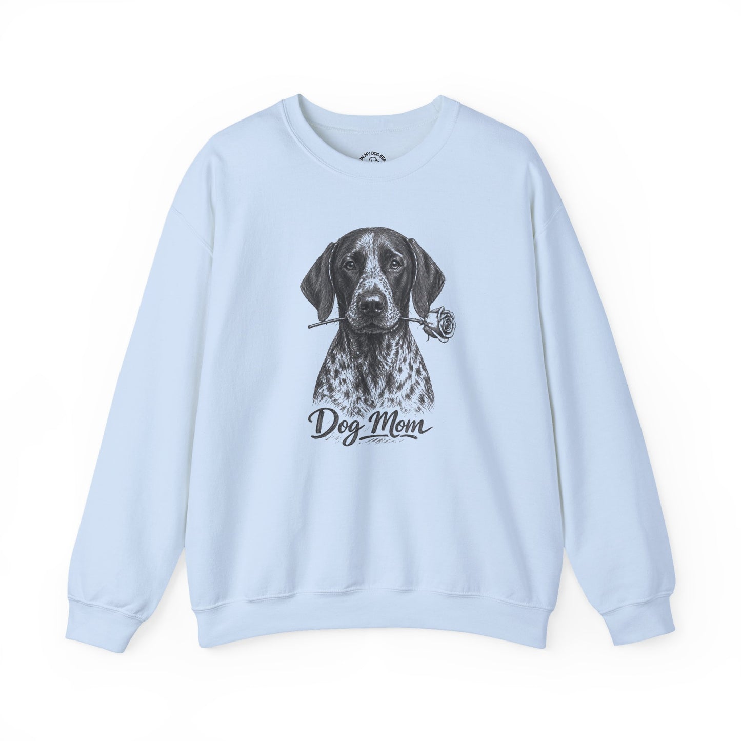 German Shorthaired Pointer GSP Dog Mom Sweatshirt (Rose Collection)