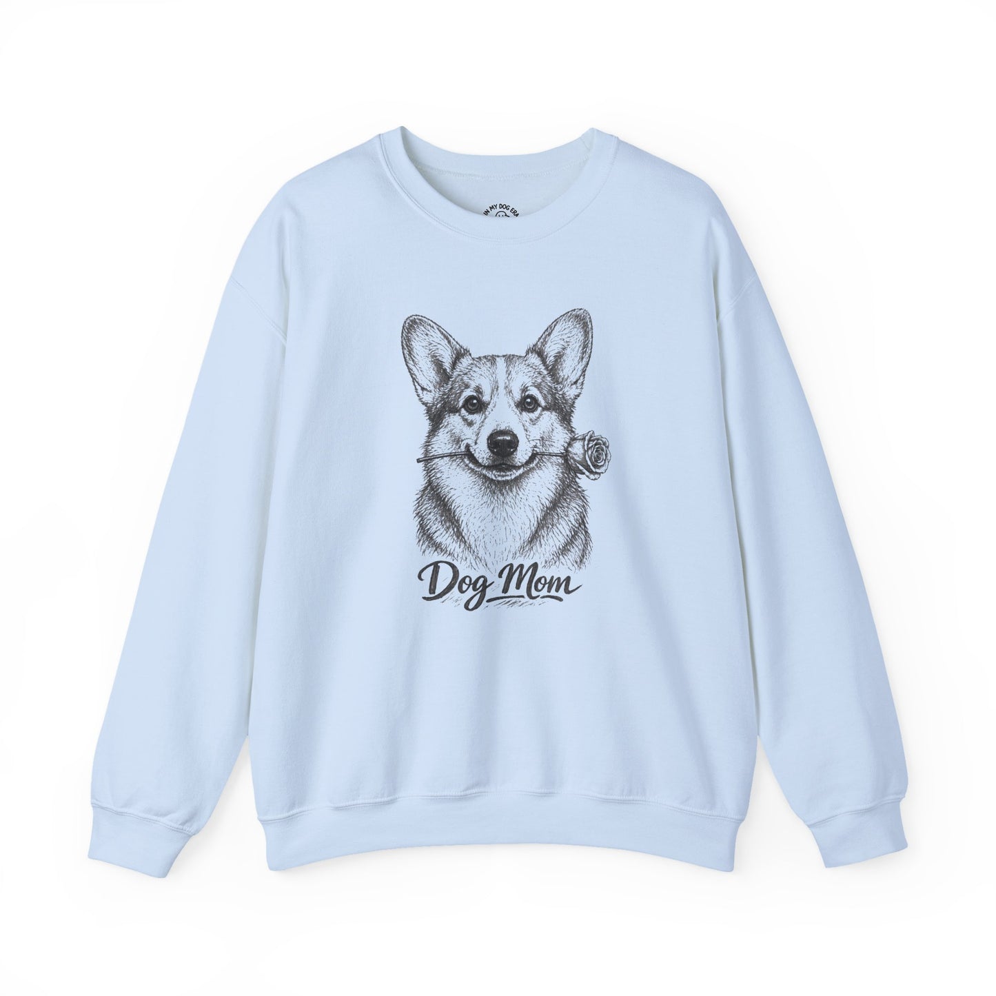 Corgi Dog Mom Sweatshirt (Rose Collection)