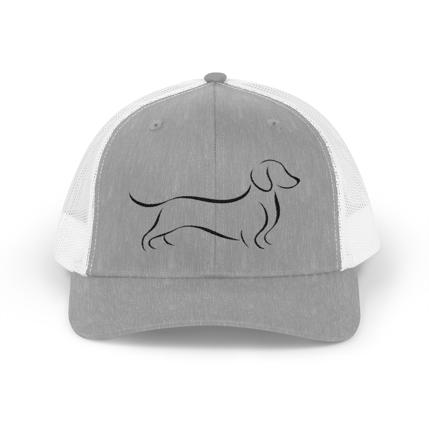 Dachshund Minimalist Trucker Hat