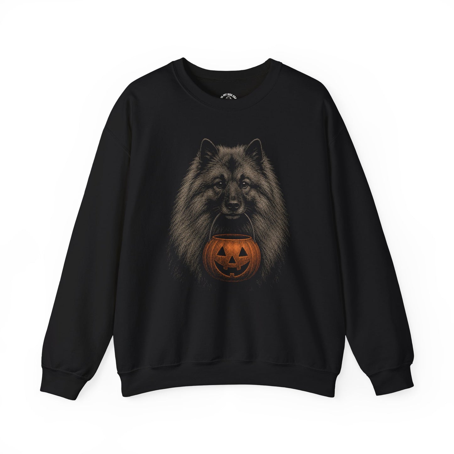 Keeshond Halloween Sweatshirt – Boop or Treat