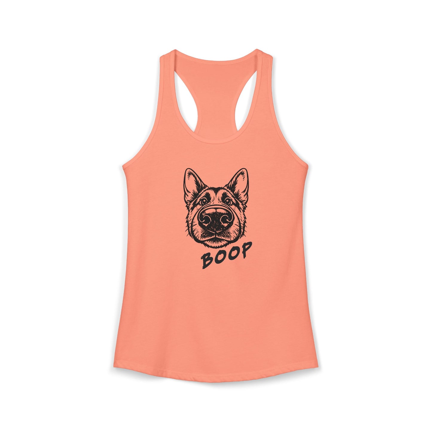 BOOP Classic - German Shepherd - Women's Racerback Tanktop