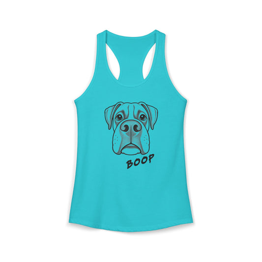 BOOP Classic - Boxer - Women's Racerback Tanktop