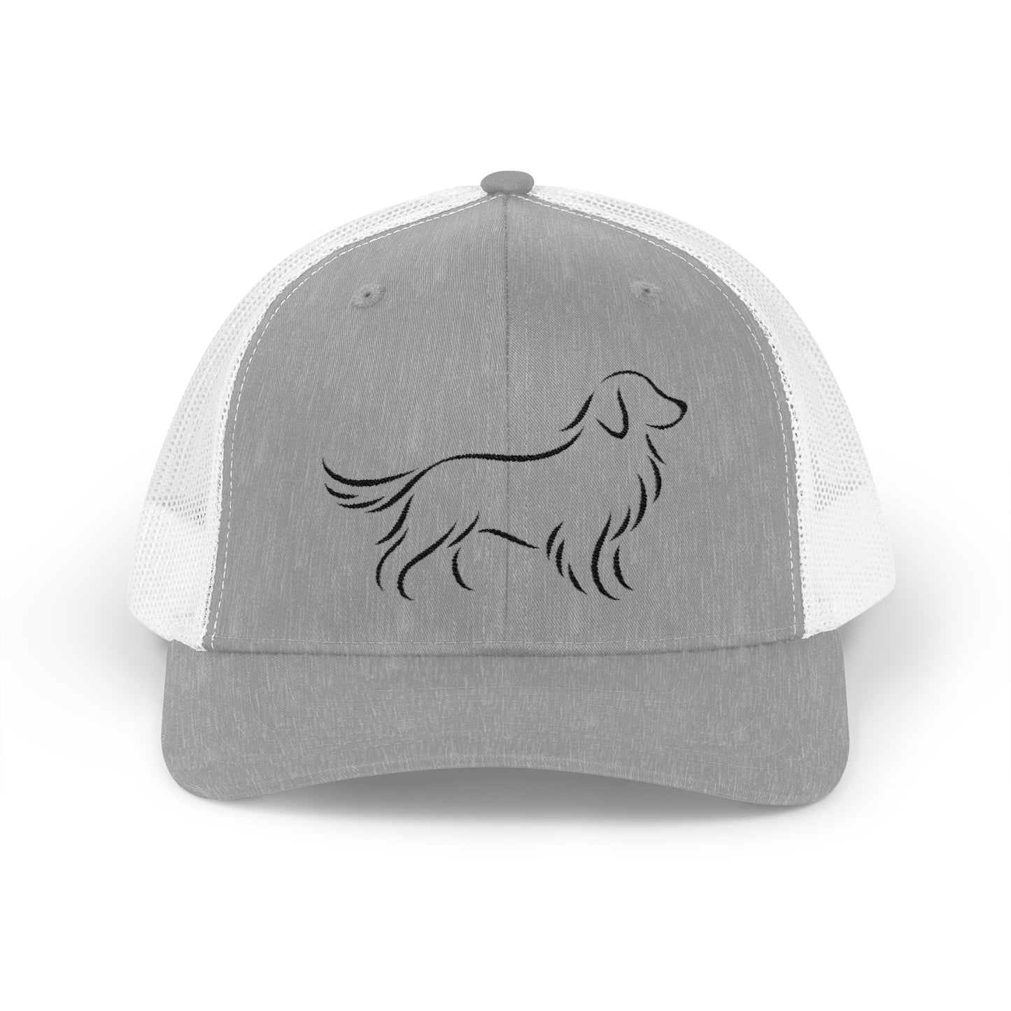 Golden Retriever Minimalist Trucker Hat