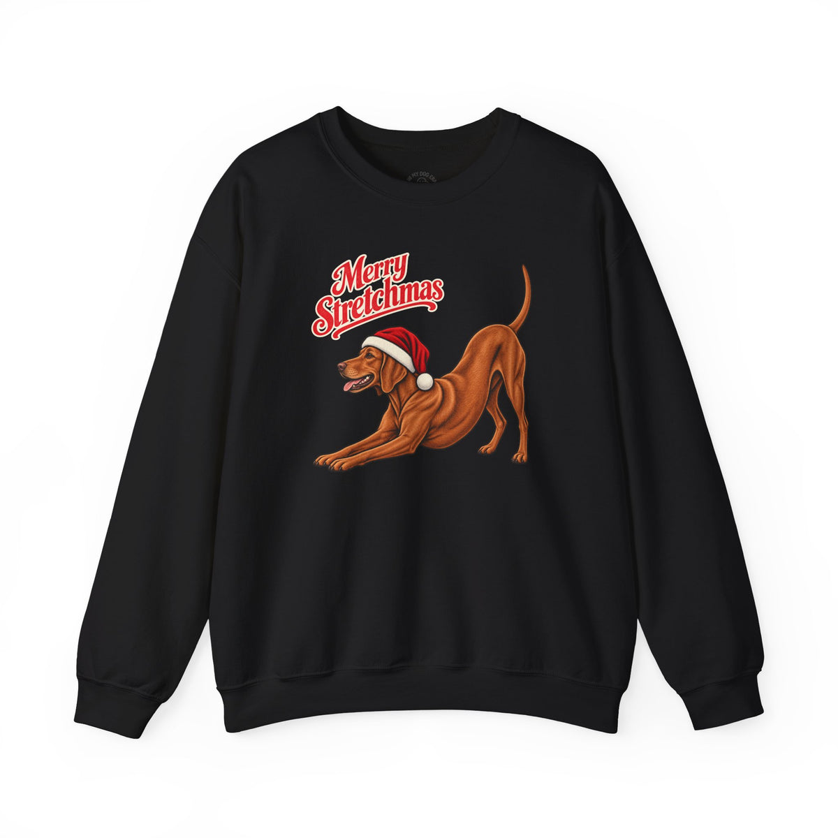 Vizsla Christmas Sweatshirt | Merry Stretchmas